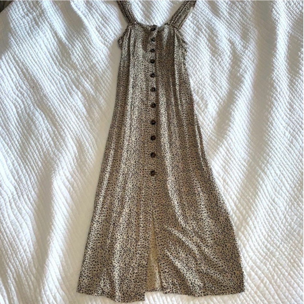 NWT Animal Print Midi Dress